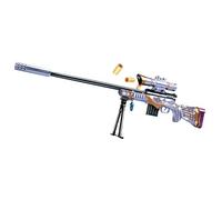 Jouet Sniper Gun M24 Boulon De Traction Manuel Eject The Shell Toy Gun 92cm Amovible Ballessouplesfusil De Sniperde Jeupour GarçOns Enfants Et Adultes Pistolet à Balles Souples en Mousse-Pourpre