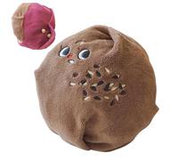 Jouet Snuffle pour chiots | Jouet pour chien | Jouets pour chiots cachés - Snuffle Game, jouet en peluche pour chiens de petite et moyenne taille en forme de pain de sésam
