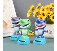 Jouet Solaire Créatif À Énergie Solaire, Mignon Requin Secouant La Tête, Ornement De Voiture, Jouets Solaires, Poupée Balançoire Classique, Accessoires De Tableau De Bord Automobile, Jouets 1 Pièce