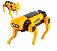 Jouet Solaire Pour Chien Robot - Kit STEM Éducatif Mécanique, Modèle D'apprentissage Intelligent À Construire | Ensemble D'expériences Scientifiques À Énergie Solaire Pour Le Codage Des Étudiants En F