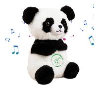 Jouet sonore Panda - Compagnon en peluche à câliner, appareil à bruit blanc de poche avec musique douce et sons de la nature, sucette sensorielle confortable pour bébé | Ami de confort lavable pour en