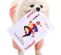 Jouet sonore pour chiens, cartes à jouer pour chiens, jouets pour chiens et chats avec son de hochet en papier froissé grinçant