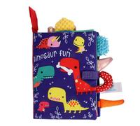 Jouet Souple Interactif Montessori En Tissu Polyester, Livre De Lecture Stimulant, Cadeau D'Apprentissage Précoce Pour Bébé, Livre D'Enseignement