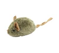 Jouet souris - accessoire de jeu animal en peluche douce, teaser félin activé par le son, jouet d'intérieur léger pour animal de compagnie | Souris couinante réaliste pour chats offrant une sti