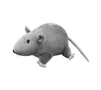 Jouet Souris en Peluche Blanche Douce, réaliste, Petite Taille, de simulée pour Les méfaits, fête d', Chat Amusant, journée Amusante et innovante