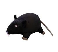 Jouet Souris en Peluche Blanche Douce, réaliste, Petite Taille, de simulée pour Les méfaits, fête d', Chat Amusant, journée Amusante et innovante