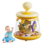 Jouet spinner à ventouse, 12 cm, rotatif, carrousel d'apprentissage pour bébé, gobelet à dôme sensoriel | Activité éducative précoce pour bébés, tout-petits et filles