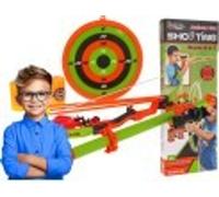 jouet sportif LUKE + PISTOLET + flèches + cible SHOOTER KIT pour enfants