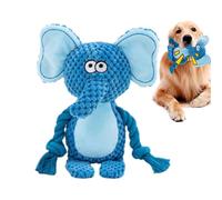 Jouet Squeaky pour chiens | Jouet de dentition avec corde pour chiots | Interactif Corde Squeak pour le Stress, l'exercice, Tir à la Corde, Formation | Stress Exercice A