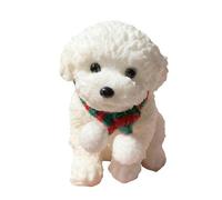 Jouet Squishy Chien Réaliste à Mémoire de Forme, Figurine Animale Souple Anti-Stress pour Enfants et Adultes, Accessoire de Détente Sensorielle Design Canin Mignon