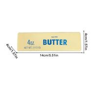 Jouet Squishy en bâton de Beurre, Jouet à Presser réaliste, Squishy au Beurre à montée Lente pour Adultes et Adolescents