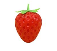 Jouet Squishy Fraise, Jouet à Presser sensoriel en Forme de Fruit, Balle Anti-Stress pour Enfants et Adultes (soulagement de l'anxiété), idéal pour Cadeaux d'anniversaire, fêtes et Ados. (1 pièce)