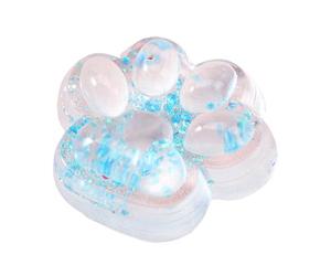 Jouet Squishy Patte De Chat, Cat Paw Squeeze Toy avec Une Forte Résilience | Nouveau Jouet en Silicone Squeeze Patte De Chat Anti-Stress pour Enfant Et Adultes Relaxation 7x6,5cm