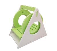 Jouet swing coloré Eco Board Swing Toy pour animal de compagnie Collier électrique interdit (vert, taille unique)