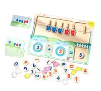 Jouet Tableau de Mathématiques Interactif Éducatif Sûr En Bois | Planches De Traçage Nombres Jeux Pour Pour École, Classe, Maison, Maternelle, Salle De Jeux, École À La Maison, Le Salon
