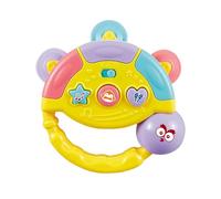 Jouet tambourin pour tout-petits, jouet musical hochet shaker,Hochet électrique sensoriel jouet musical pour garçons | Jouet tambourin pour tout-petits avec musique et lumière pour garçons et filles