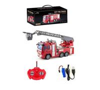 Jouet - TD - Voiture-jouet de lutte contre l'incendie - Télécommande sans fil - 7x29x11cm - ABS