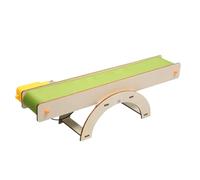 Jouet technologique scientifique - Kit élémentaire électrique Conveyor | Modèle d'expérimentation en bois - Projet éducatif STEM pour à la maison, en voyage scolaire, en plein air, acte