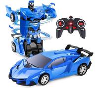 Jouet télécommandé - AJW - X-blast - Voiture 2 en 1 - Robot - 45 km/h - 100 m de portée