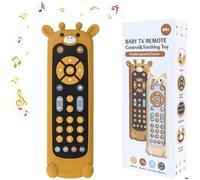 Jouet Telecommande Bebe - Jouet télécommandé de Musique -Cris d'animaux -Percussions -3 Langues (Français/Espagnol/Anglais) -6 mois+