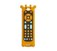 Jouet Telecommande Bebe,Jouets Sensoriels Educatifs pour Bébé 6 Mois,Jouets Musicaux avec Lumière Douce et Anneau de Dentition en Silicone,Cadeau Tout-Petits Garçons ou Filles 1 an