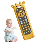 Jouet télécommandé pour bébés, jouet télécommandé pour tout-petit | Jouets musicaux d'apprentissage en forme d'animal mignon | Télécommande TV musicale pour tout-petits, 3 langues (anglais, espagnol e