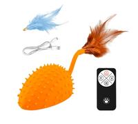 Jouet télécommandé pour chaton | Compagnon rechargeable avec son, figurine de chat d'intérieur | Pour races moyennes et grandes | Pour salon, balcon, cour, jardin