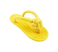 Jouet tissé confortable pour petits chiens à mâcher, favorise la santé bucco-dentaire, facile à laver, jouet de dentition léger