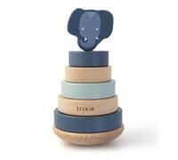Jouet Tour À Empiler En Bois - Mrs. Elephant - Bleu