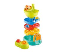 Jouet Tour avec balles pour - Jeu d'apprentissage avec Lancement de Balle, activité d'empilement de Table | Développement esthétique précoce Jeu éducatif Amusant 18 et Plus Bambi