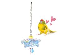 Jouet tournoyant pour oiseaux - Fournitures résistantes à la morsure pour animaux de compagnie,Roue colorée pour perruches,Pour perroquets, calopsittes, inséparables, conures, perruches, canaris, usag