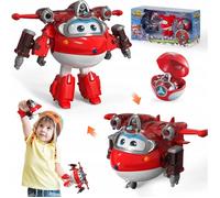 Jouet Transformable - SUPER WINGS - Jett - Robot - Boule Électrique - Sans Piles