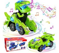 Jouet Transformable - Transformers - Dinosaure - Vert - 3 ans et plus - Mixte