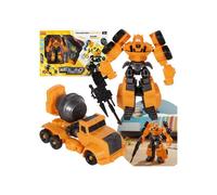 Jouet transformateur ROBOT, robot orange voiture 2en1, jouet pour enfants 3+ MEGA CREATIVE