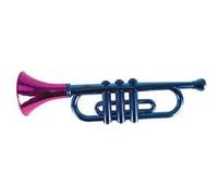 jouet trompette effet métallisé 33cm bicolore - modèle aléatoire - générique 23211 Multicolore G