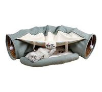 Jouet Tunnel pour Chat, Tunnel Pliable pour Chat | Tunnel de Jeu intérieur Doux | Fournitures multifonctionnelles pour Animaux de Compagnie, Grotte de, Tunnel pour âme