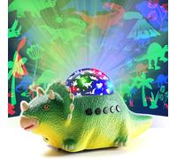 Jouet Veilleuse Dinosaure, Lampe Dinosaure Peut Ramper, Veilleuse Dinosaure Etoile Projection Avec 12 Types De Bruit Blanc, Veilleuse Enfant Projecteur Pour 2-10 Ans Garçons Et Filles Cadeau Noel