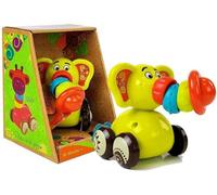 Jouet voiture éléphant pour bébés Trompette flexible