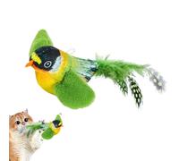 Jouet Volant d'intérieur pour Chat - Jouet en Peluche coloré avec Action de, Encourage l'exercice, l'agilité et Le Jeu interactif 13 x 4,5 x 6 cm