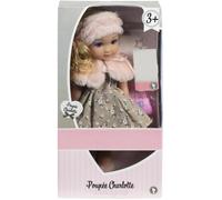 Jouet - WDK PARTNER - Poupée Charlotte 35 cm - Rose - A partir de 3 ans