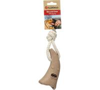 Jouet WILGA Corne avec Corde Brun 23x6,5x5CM