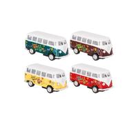 Jouetprive Bus Volkswagen Peace & Love En Métal Coloris Aléatoire