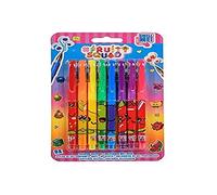 Jouetprive-Fruity Squad Gel Pens with Fragrance, 8pcs.