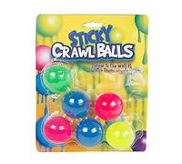 Jouetprive-Sticky Balls Glow in The Dark, 6pcs. 620939