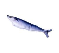 Jouets à à chat en forme de poisson | Jouet pour chat auto-divertissement - Queue réelle interactive, remue, saut, poisson électrique pour chaton d'intérieur