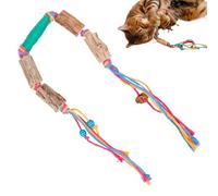 Jouets à à Chat pour Chats d'intérieur, Jouet à à Chat Comestible, bâton à mâcher pour Chat, Corde à mâcher pour Chat, Jouets pour Chat avec à Chat pour Thanksgiving, Famille, Amis,