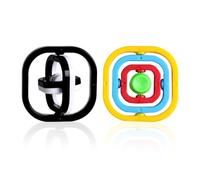 Jouets À Bascule 2 Pièces, Jouets du Bout des Doigts pour Enfants, Jouets pour Adultes 3D Noir Et Blanc, Jouets De Décompression, Jouets Rotatifs De Décompression