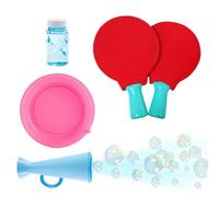 Jouets à bulles, fabricant de bulles portables pour le plaisir d'été, divertissement en plein air en famille avec une utilisation facile, des activités de jardin pour la cour, le parc, la cour et la f