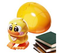 Jouets à corde, animaux qui sautent et éclosent - Amusant interactif - Animaux avec mécanisme de corde | Enfants filles Jeu Cadeau Noël Anniversaire Pâques Fête Détail Fête