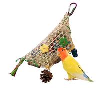 Jouets à Détruire pour Oiseaux - Éducateur de Mastication pour Perroquets | Jouet d'exercice De Fourrage Suspendu pour Éviter L'ennui en Volière